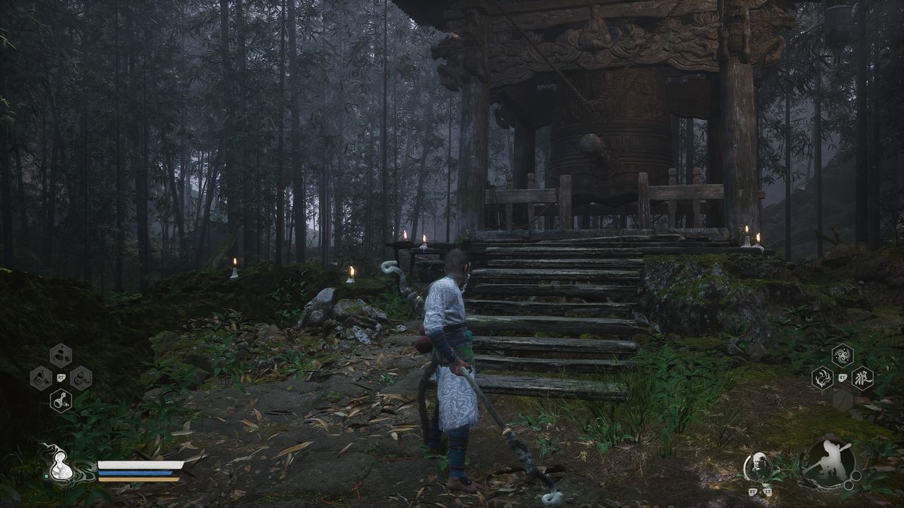 Black: Myth Wukong bell locations - Second bell