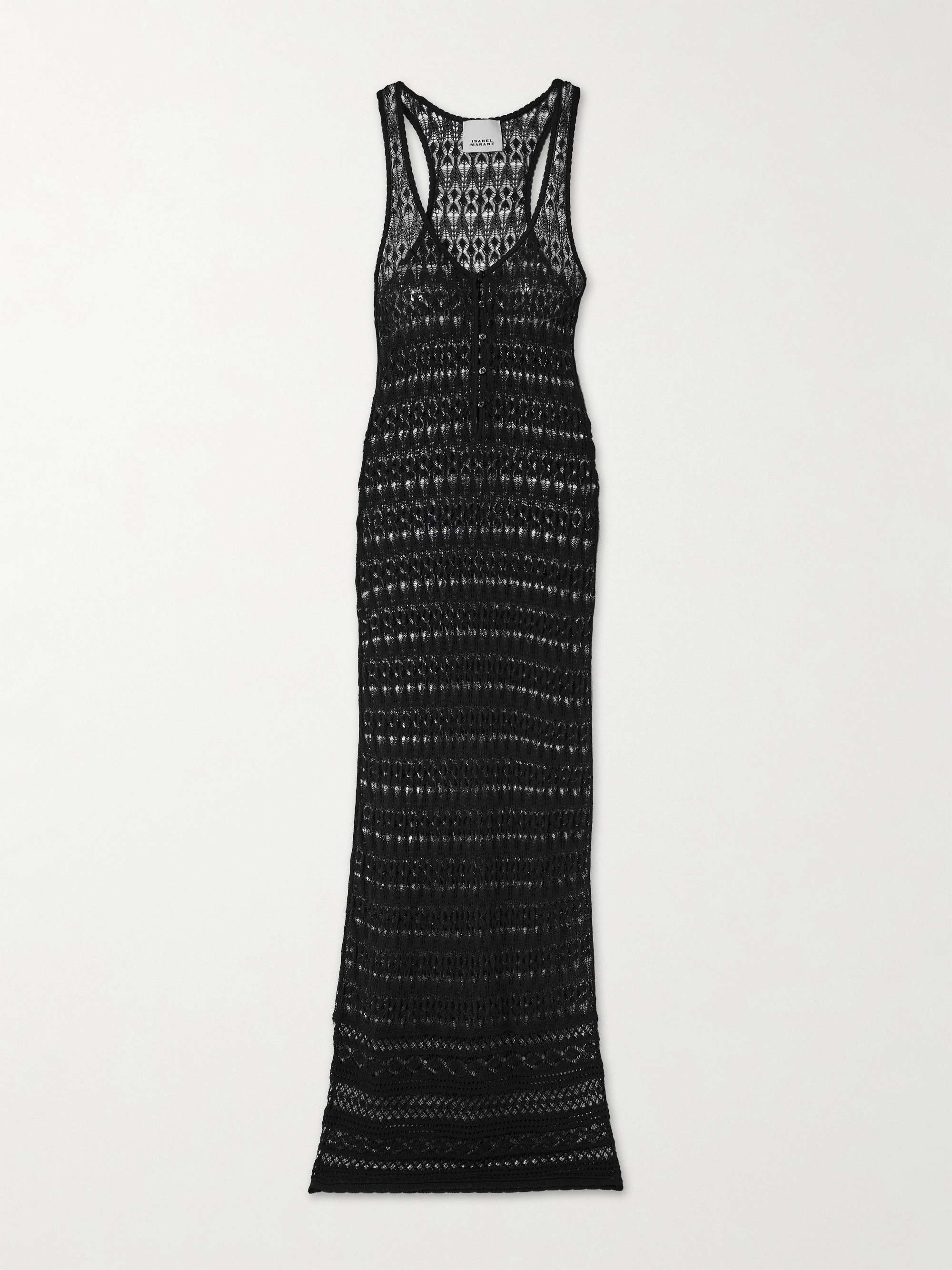 Pernille Crocheted Cotton-Blend Maxi Dress