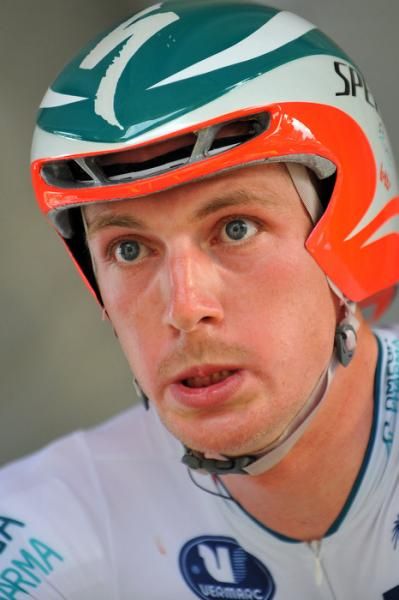 Most riders were nervous at the start