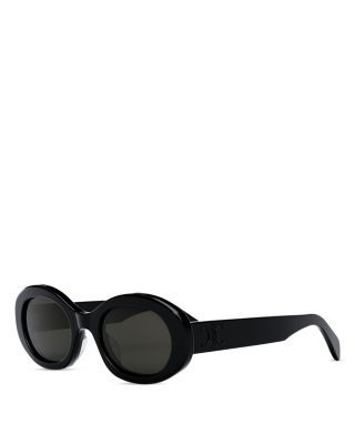 Triomphe Oval Sunglasses, 52mm