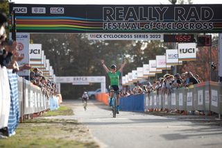Mani wins elite women's C2 race at Really Rad Festival of Cyclocross