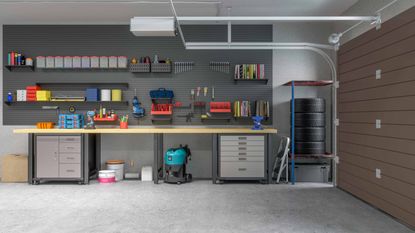 6. Garage storage space