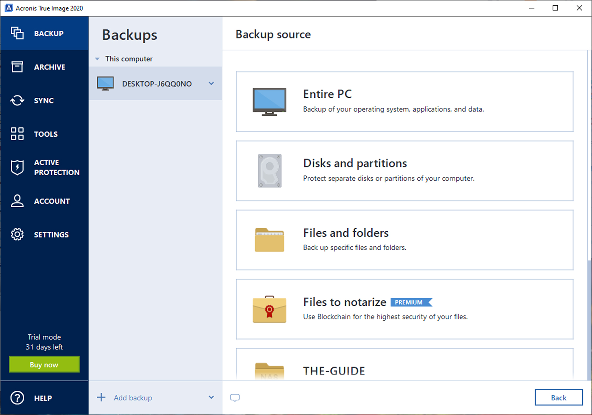 Acronis True Image cloud backup review