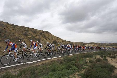 The Murcia peloton on stage five