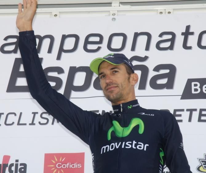Rub&eacute;n Plaza (Movistar) took the bronze medal in Spain's TT championship