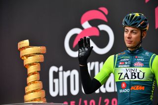 Matteo Spreafico (Vini Zabu) tested positive at the 2020 Giro d'Italia