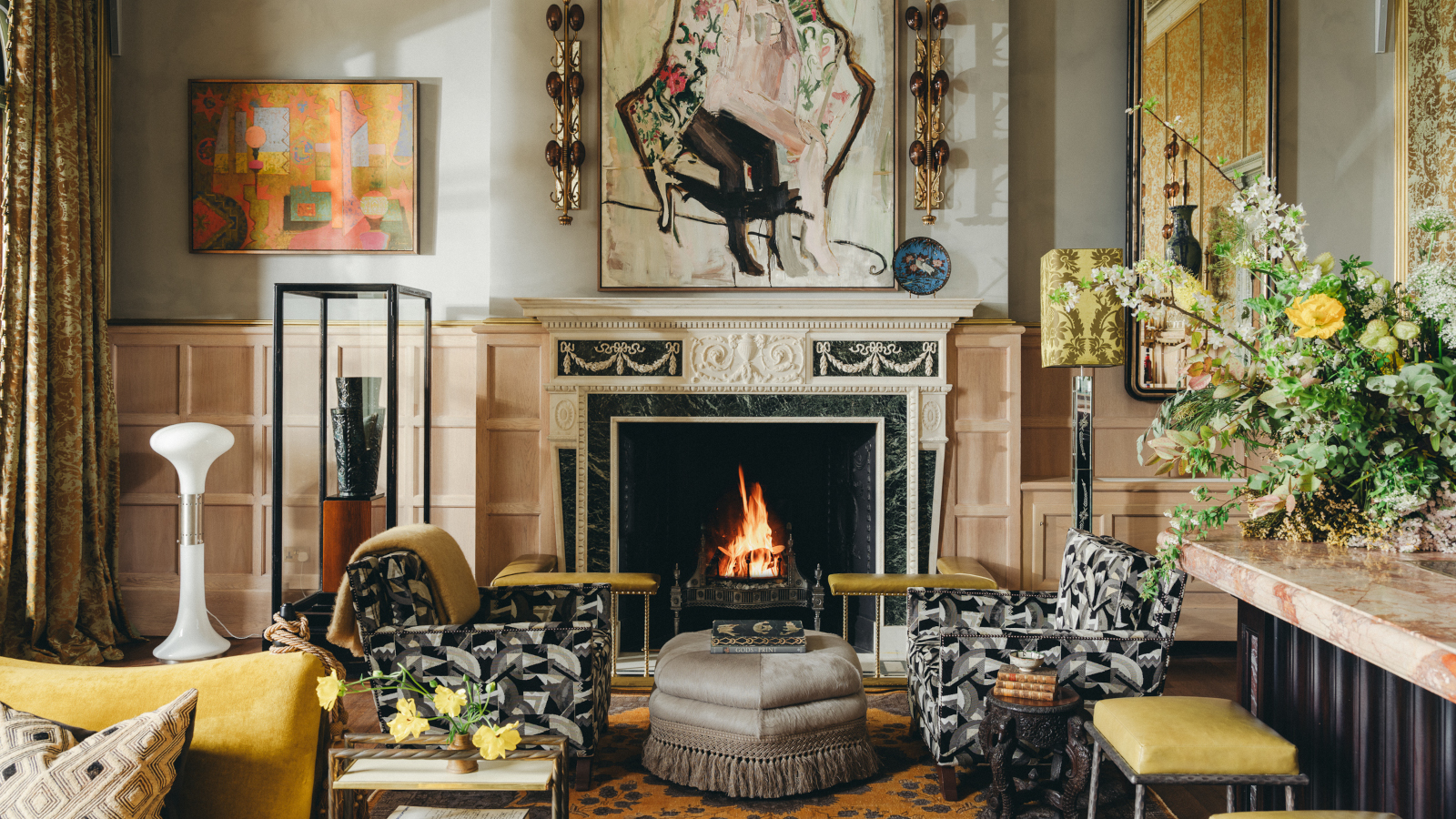 Living in a 1920s Secret Society Clubhouse