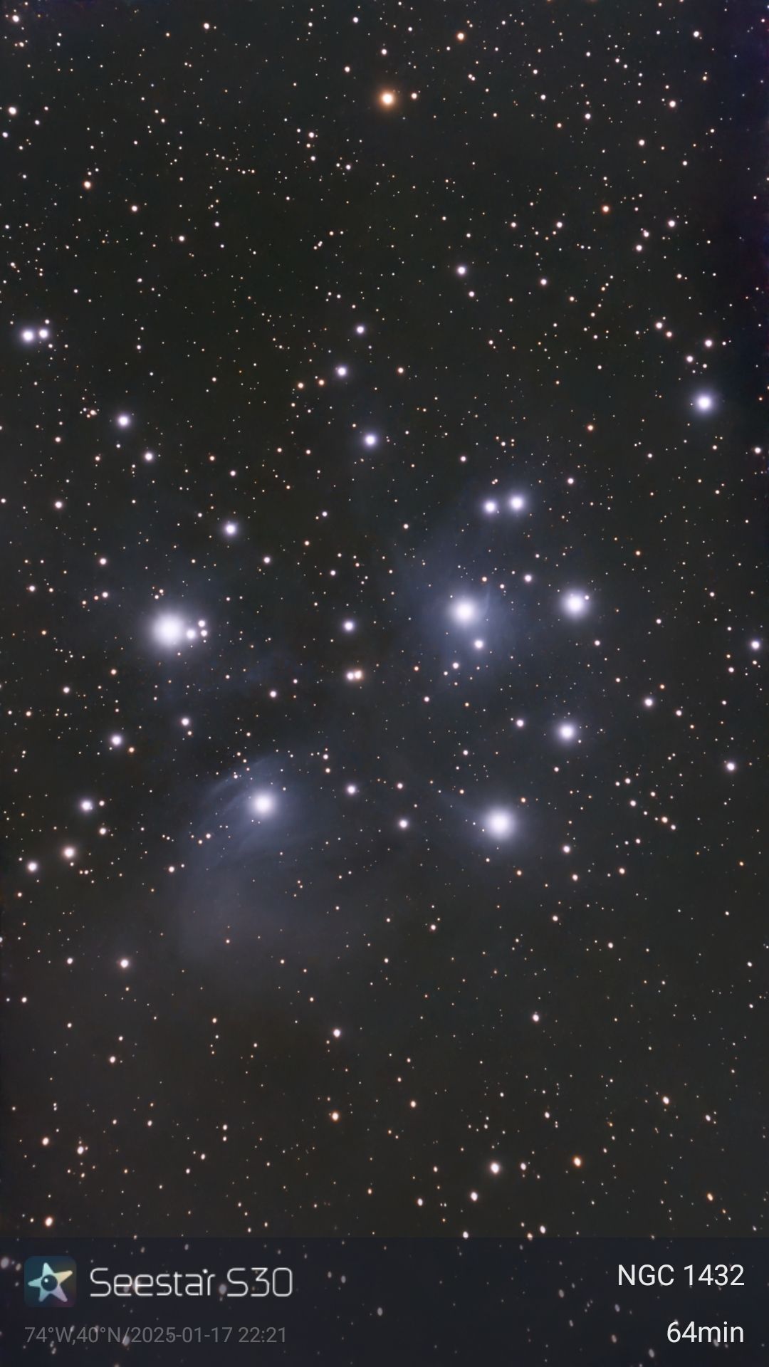 SeeStar S30 smart telescope astrophotography samples.