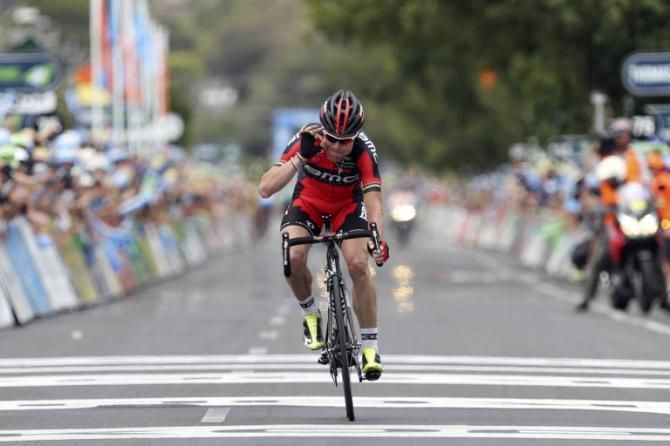 Cadel Evans (BMC) won Stage 3 of the Tour Down Under