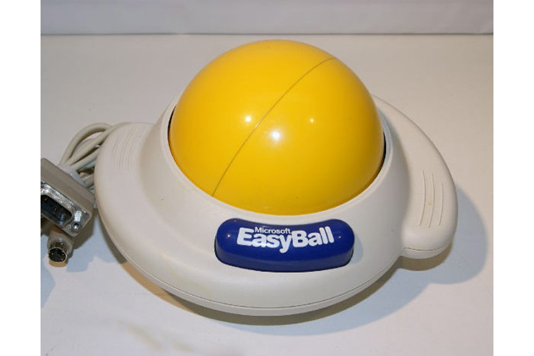 Microsoft's giant EasyBall trackball
