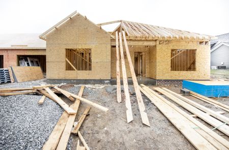 New home under construction