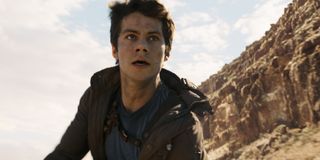 Dylan O'Brien in The Maze Runner series.