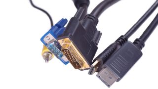 Composite, VGA, DVI, HDMI, and DisplayPort