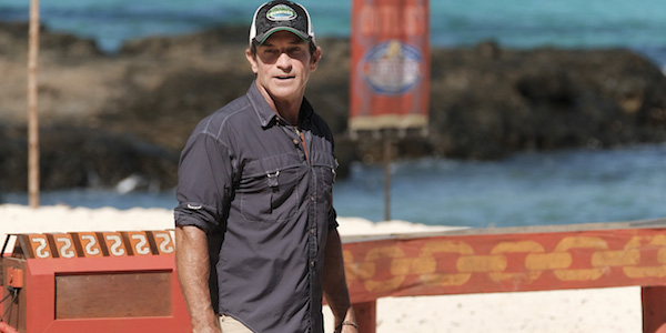 Jeff Probst hosting Survivor: Game Changers