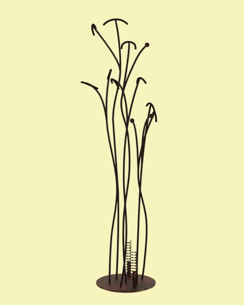 Irony Tree Standing Coat Rack 