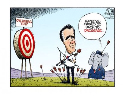 Romney misses the mark