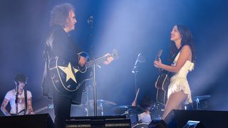 Olivia Rodrigo and Robert Smith