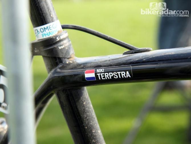 Niki Terpstra (Omega Pharma-QuickStep) won Paris-Roubaix with a daring attack just a few kilometers before the finish