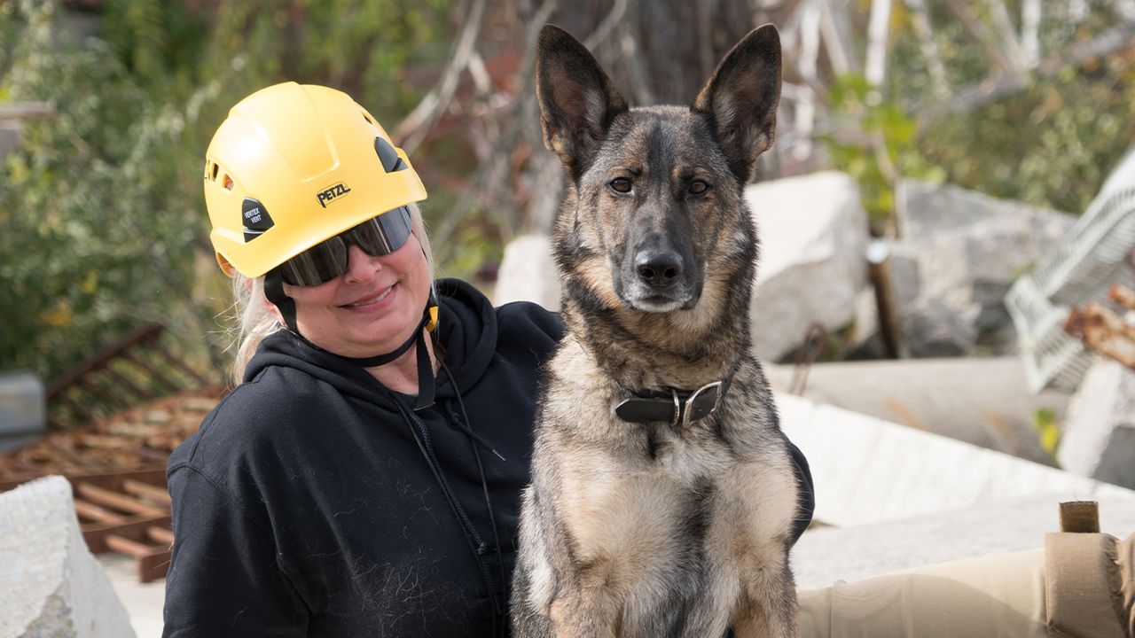 Besa and Sarah on search mission in North Carolina