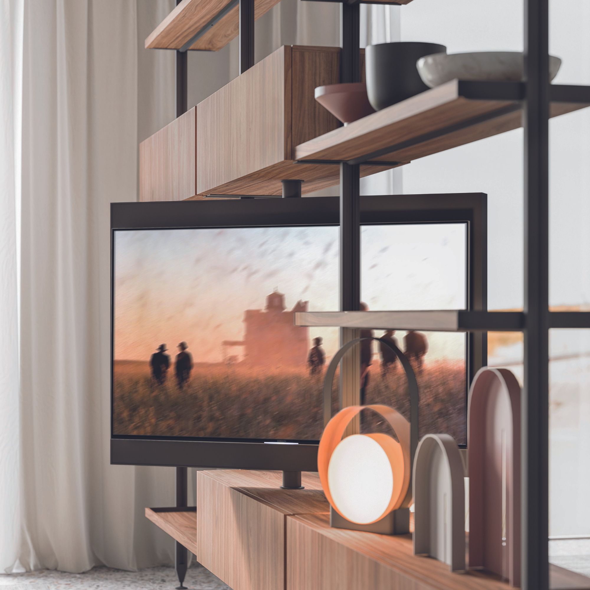 DaFre Antis Bookcase/TV Unit
