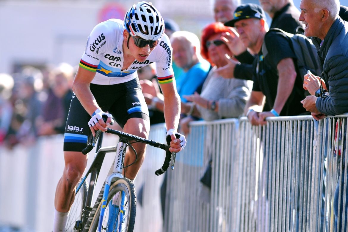 Mathieu van der Poel enjoyed another flawless race