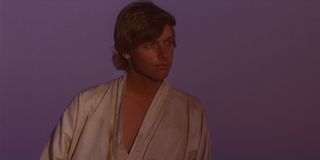 mark Hamill as Luke Skywalker in Star Wars A new Hope