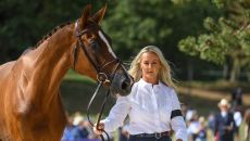 Yasmin Inham and Banzai Du Loir at the 2022 World Championships