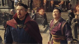 Doctor Strange and Wong in Doctor Strange in the Multiverse of Madness (2022) © Marvel Studios 2022.