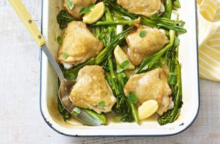 Meals under 300 calories: Spring chicken tray bake