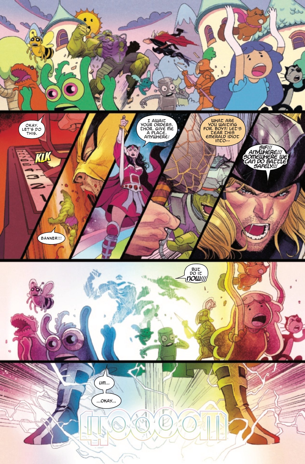 a page from Hulk Vs.  Thor: Banner of War Alpha # 1