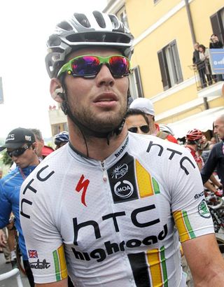 Mark Cavendish (HTC-Highroad) after his stage win