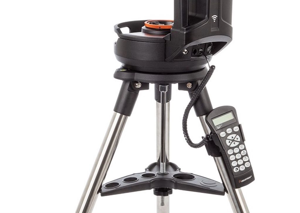 A press image of the Celestron NexStar Evolution 8's controller