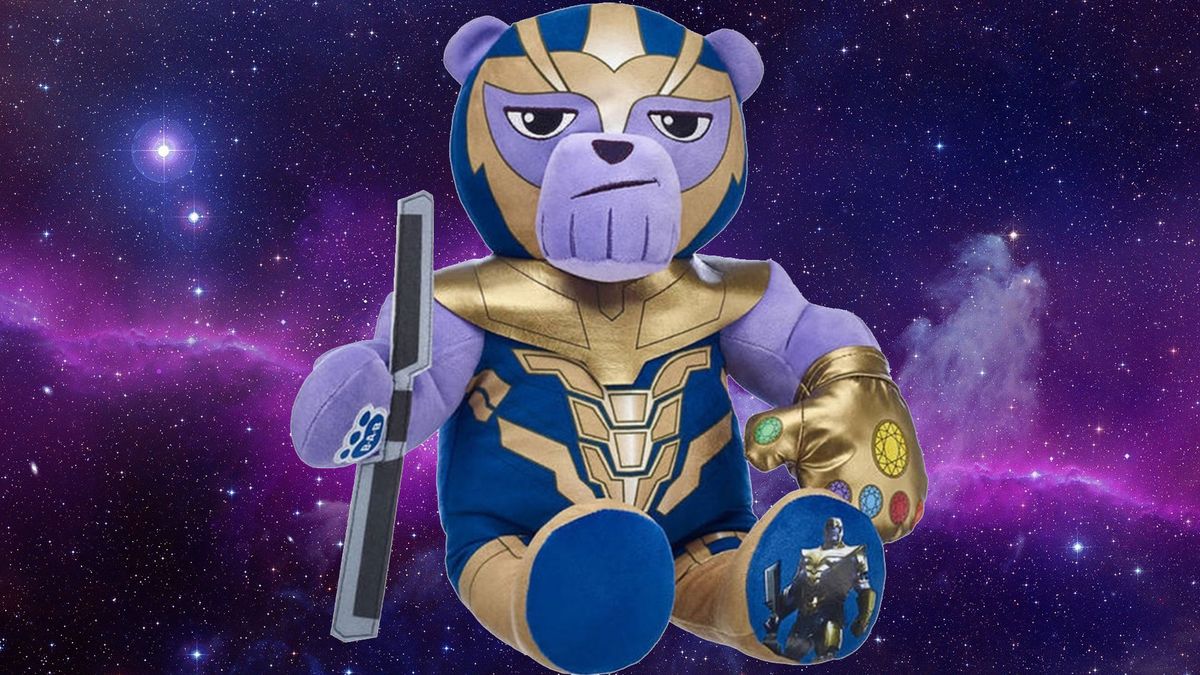 thanos teddy bear