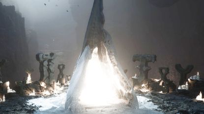 A Mortal Shell 2 beacon from which you can fast travel
