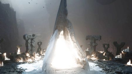 A Mortal Shell 2 beacon from which you can fast travel