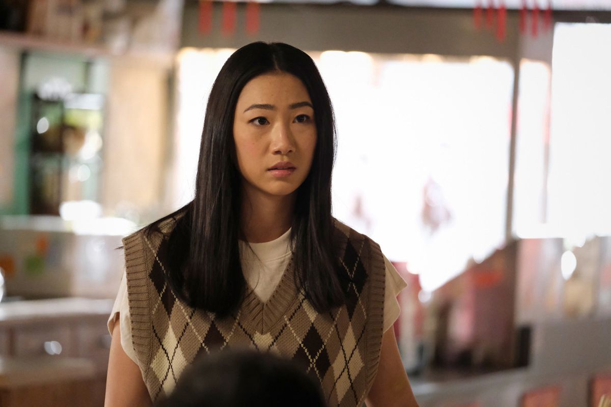 Kung Fu -- \&quot;Attachment\&quot; -- Image Number: KF111a_0006r.jpg -- Pictured: Olivia Liang as Nicky Shen -- Photo: Bettina Strauss/The CW -- © 2021 The CW Network, LLC. All Rights Reserved Photo Credit: Bettina Strauss