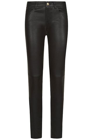 7 For All Mankind Snake Print Leather Trousers, £775