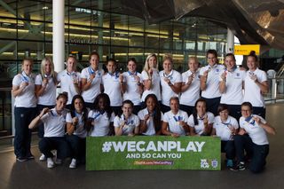 Soccer – FIFA Womens World Cup 2015 – England Return Home – Heathrow Airport