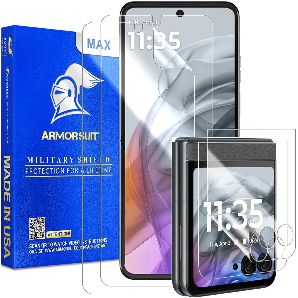 ArmorSuit 2+2 Pack Screen Protector for Motorola Razr (2024)