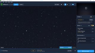 Best astrophotography software: TopazLabs DeNoise AI