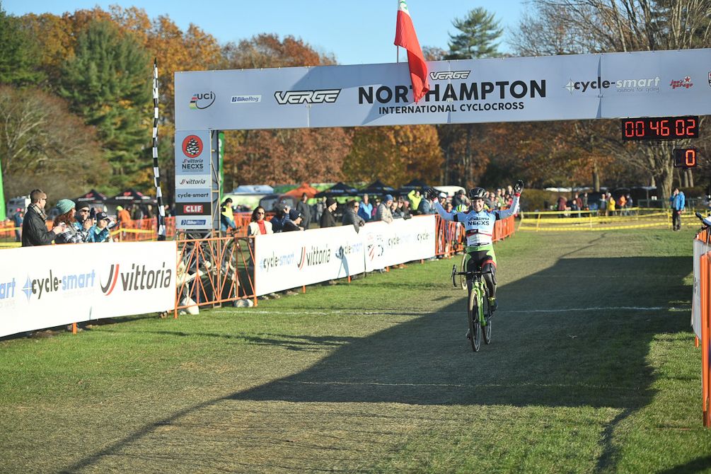 Emma White wins day 2 at Northampton International