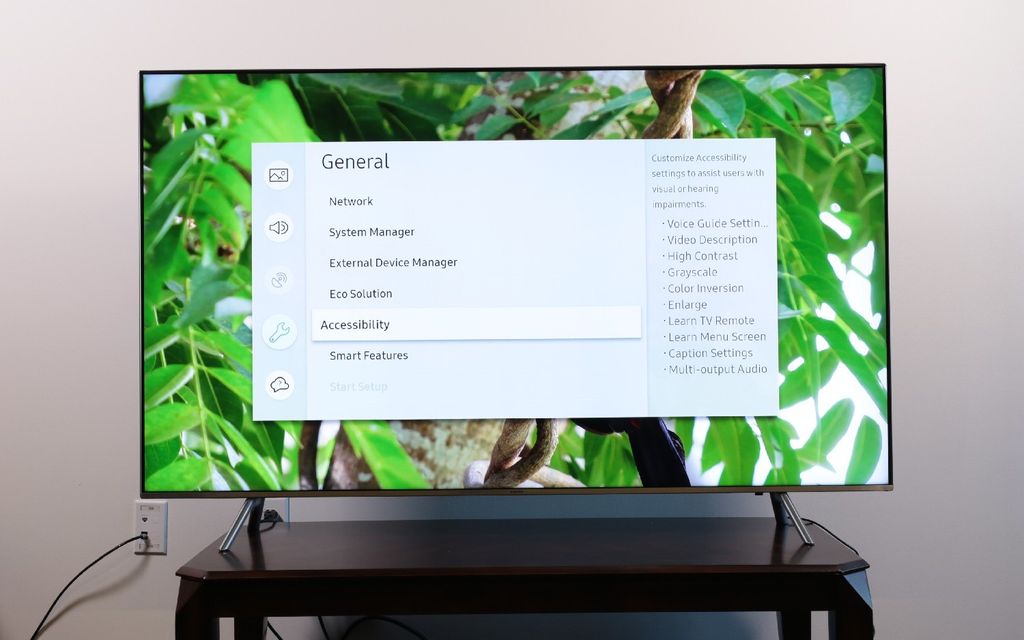 How to Find the Voice Guide on 2018 Samsung TVs Samsung TV Settings