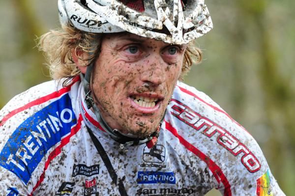Mud was a bit of a factor on race day after being dry all week.