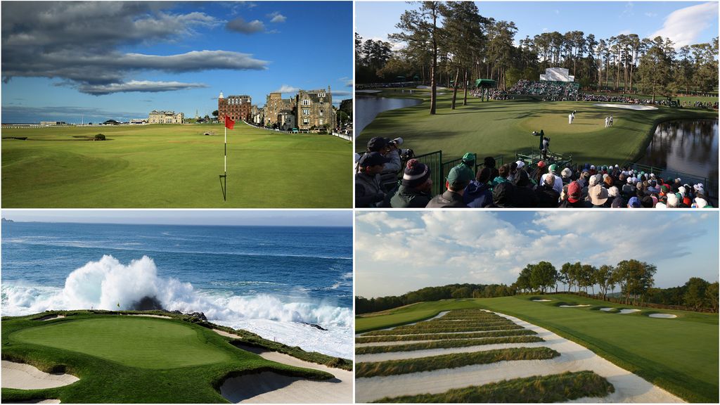 Future Golf Major Venues Men's And Women's Host Courses