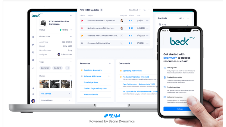 BeckTV To Offer Beam Dynamics Asset Tracker | TV Tech