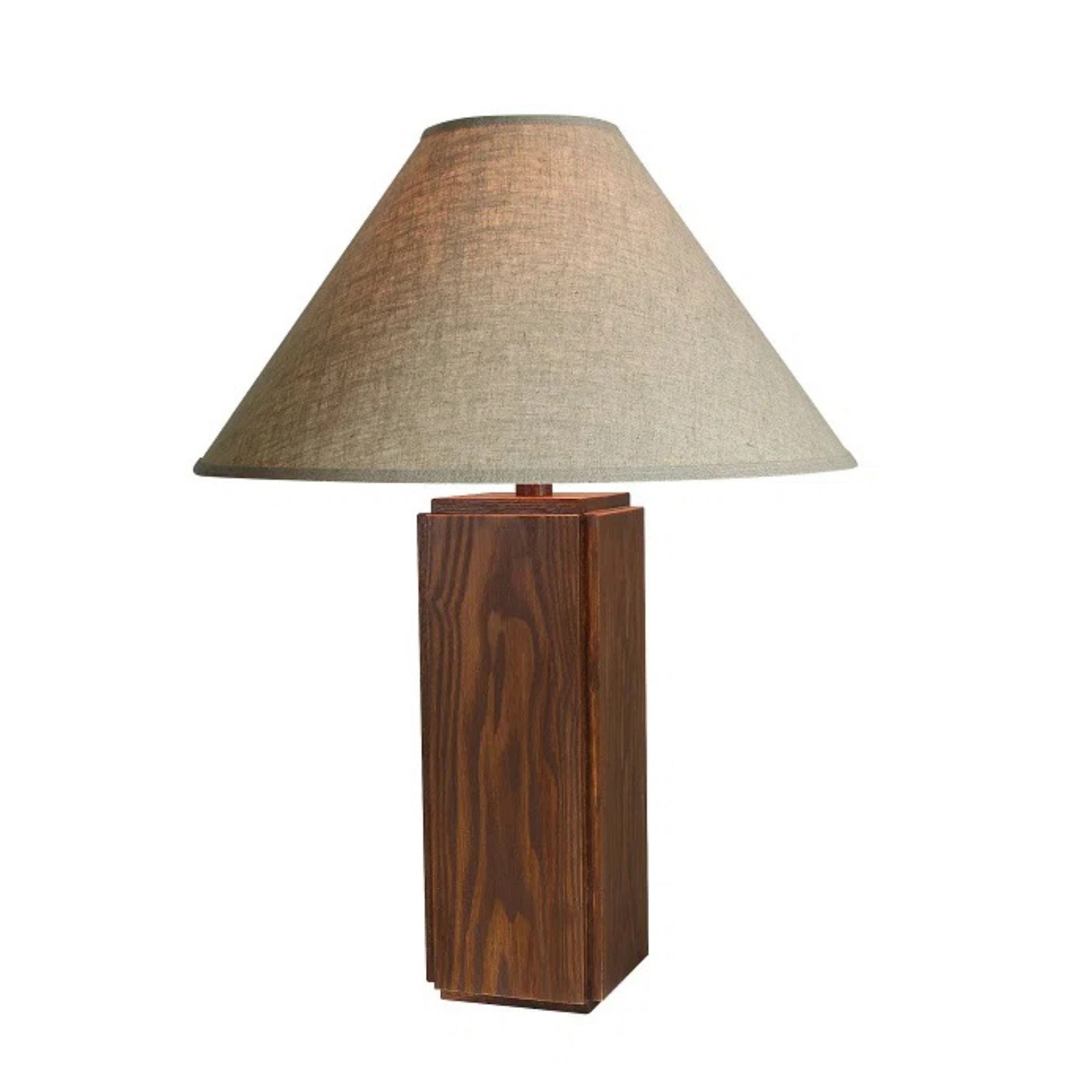 26&quot;H Wood Table Lamp - Ebony By Hokku Designs
