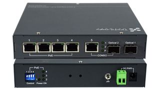 TechLogix Will Feature the TL-NS42-POE Fiber-Enabled Network Switch at CEDIA 2022.