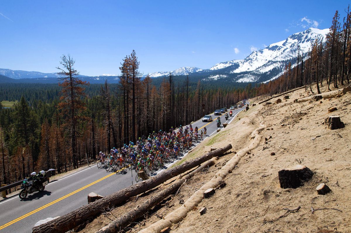 A scenic day of racing to kick off the Amgen Women's Tour