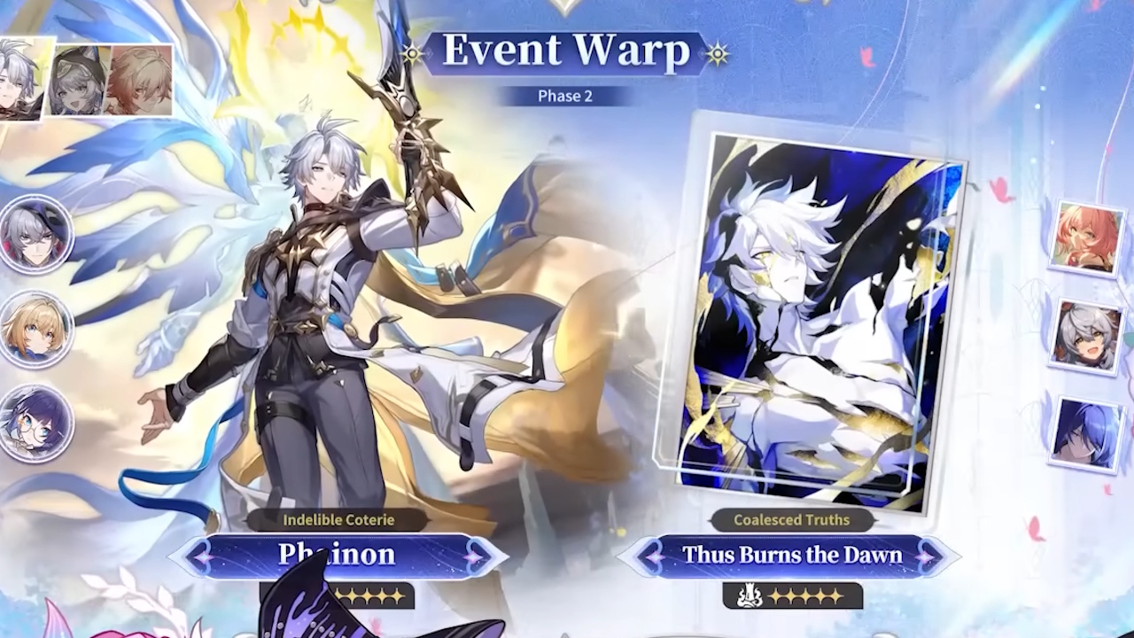 Honkai Star Rail banners - Phainon in version 3.7