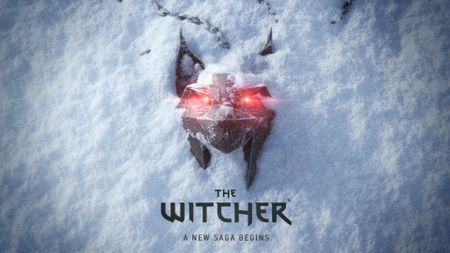 CD Projekt Red announce new Witcher game with snow surrounding a cat emblem